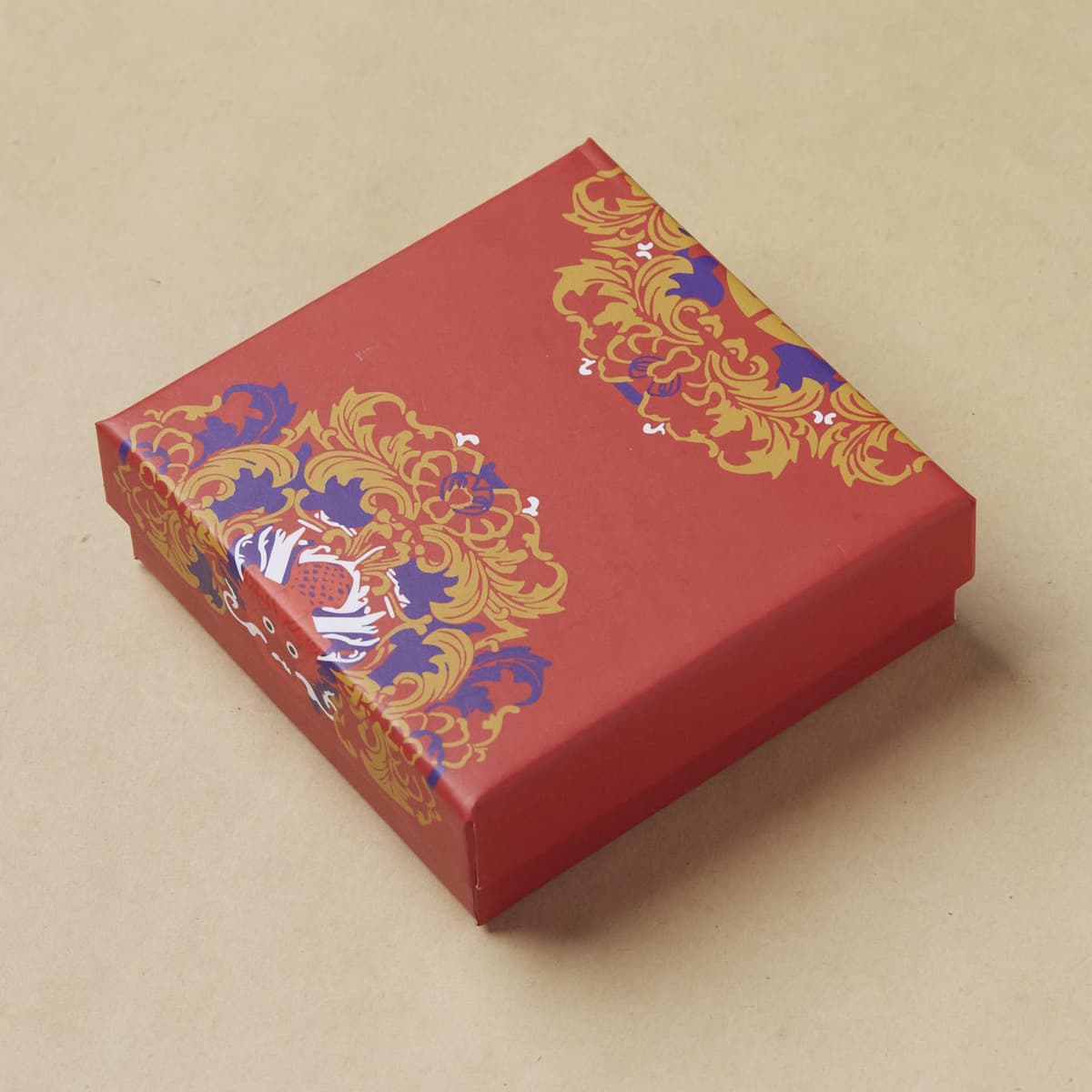 Red dragon pattern