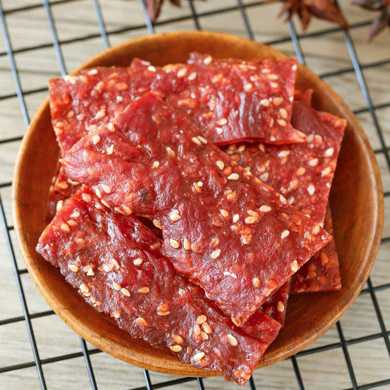 Jingjiang Donuz Əti Jerky Qırıntıları, 500g 4