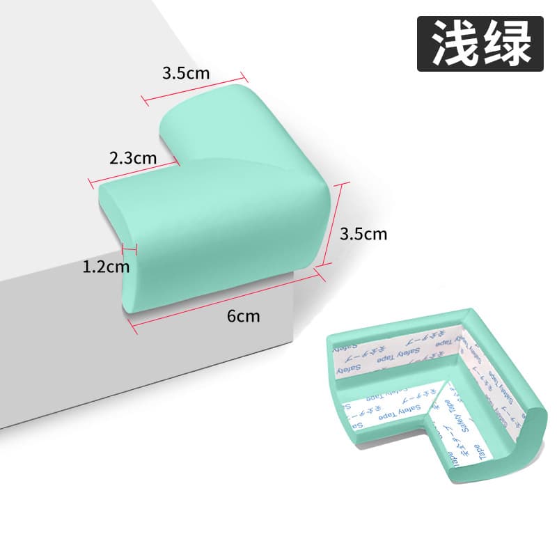 Free of charge - 4 pieces in light green