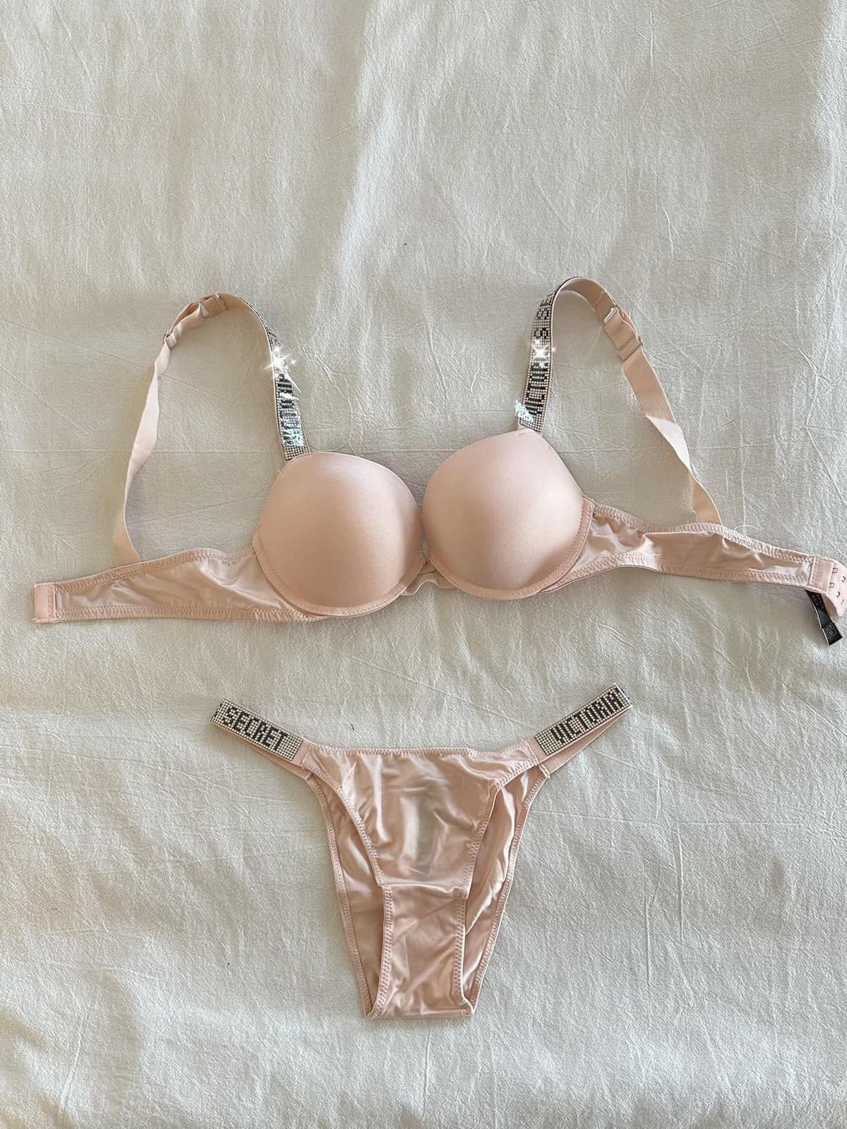 Pink skin color suit