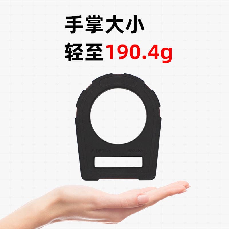Manufacturer Customized Insulated D-Ring Adjustment Buckle Second-Speed Buckle D-Ring Buckle Black Multi-Specification Spot Thickeneded Semi-Circular Buckle 2