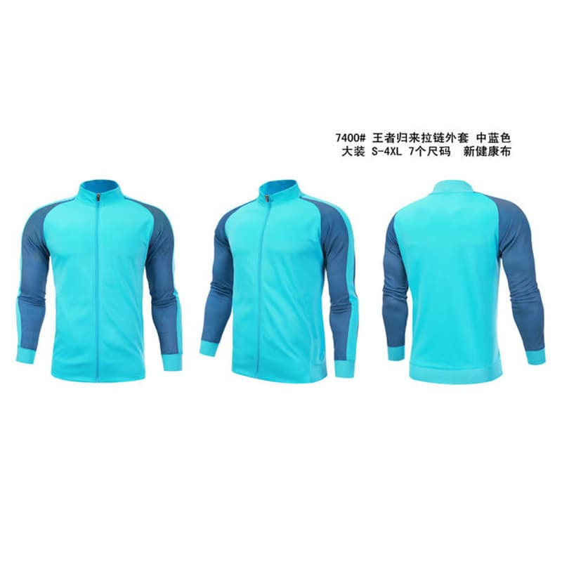 Medium blue top (no children's style)