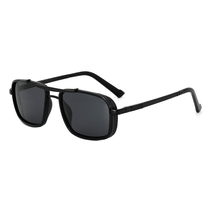 Black frame, grey lens