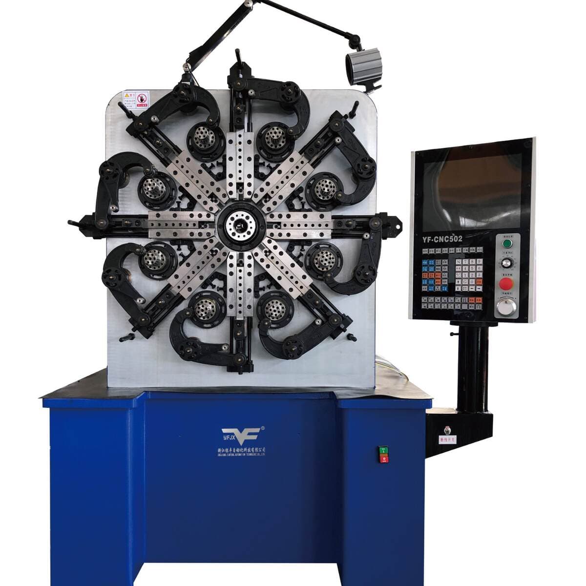 Camless Spring Machine Cnc Computer-Controlled Flat Wire Bending Spring Machinery Fully Automatic High-Precision Spring Production Machinery 4