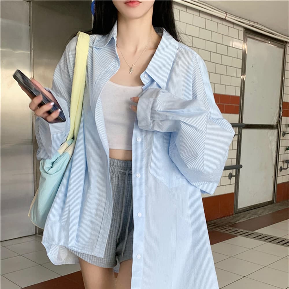 Blue (pinstripes)