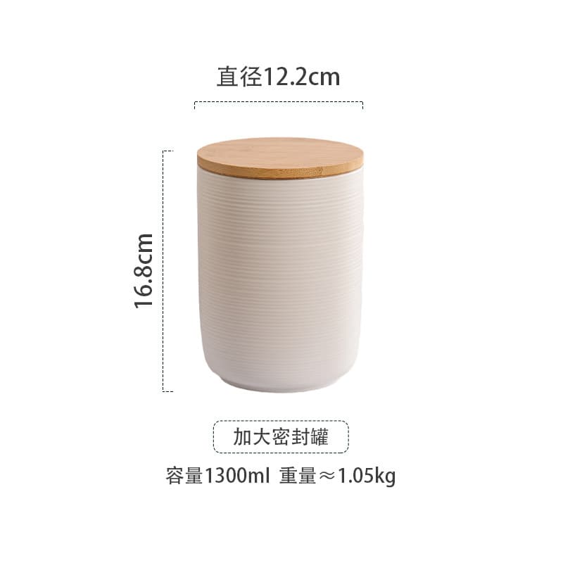 Brushed sealed jar-matte white (ordinary lid plus size)