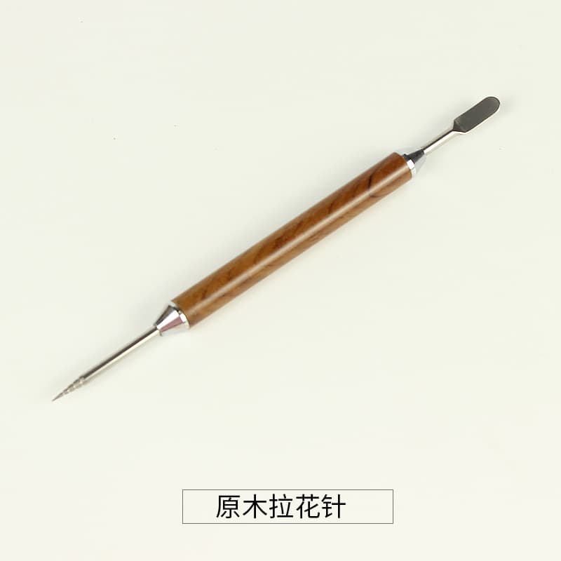 Log flower needle