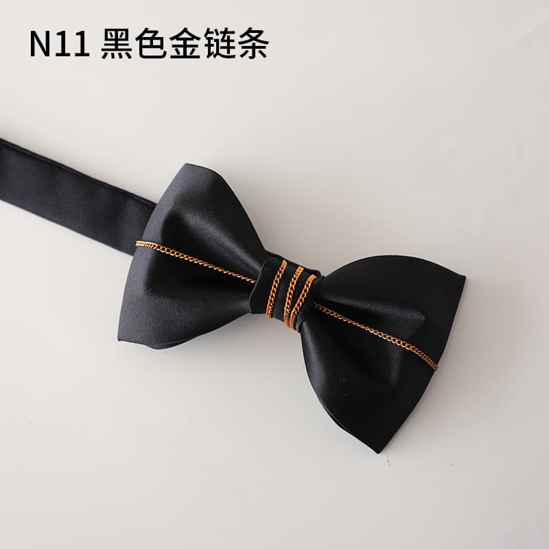 No. 11 black gold chain