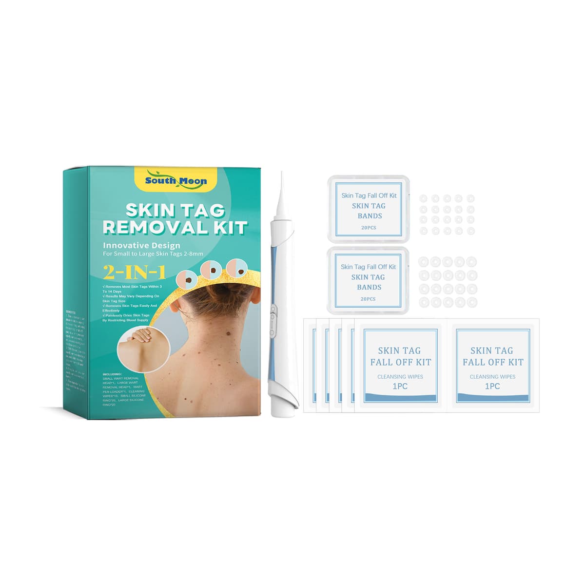 Wart removal pen set (only for foreign trade export sales, domestic sales are prohibited, purchase is equivalent to a default disclaimer)