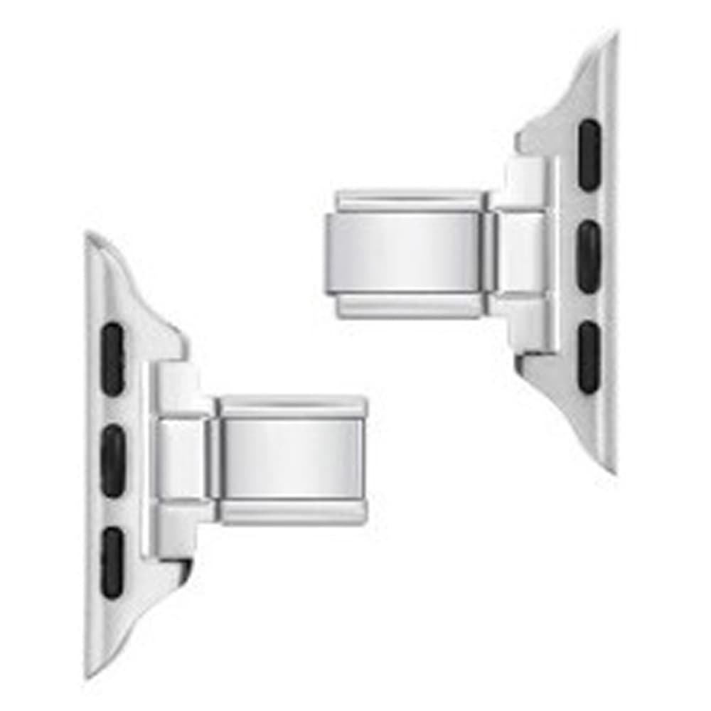 Apple small (pair of steel color)