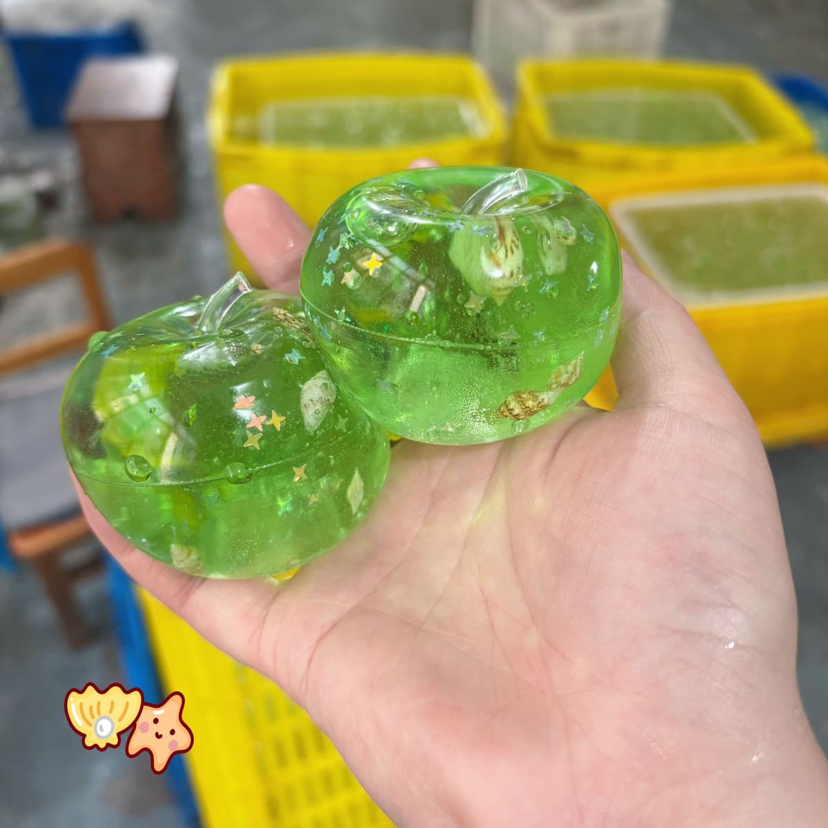 6.0 ocean green shell apple