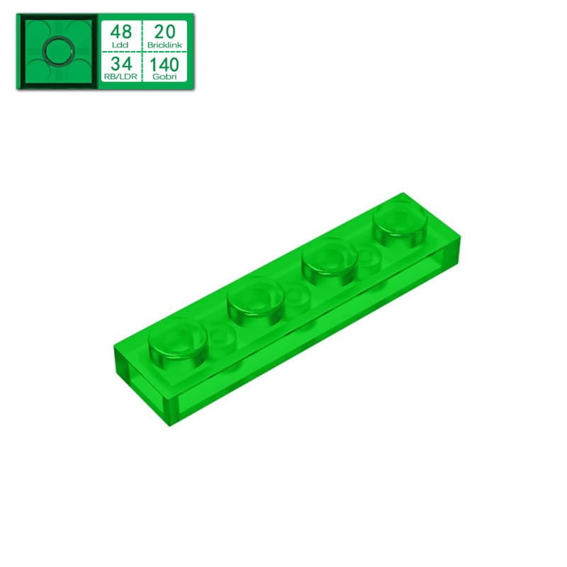 Bright green