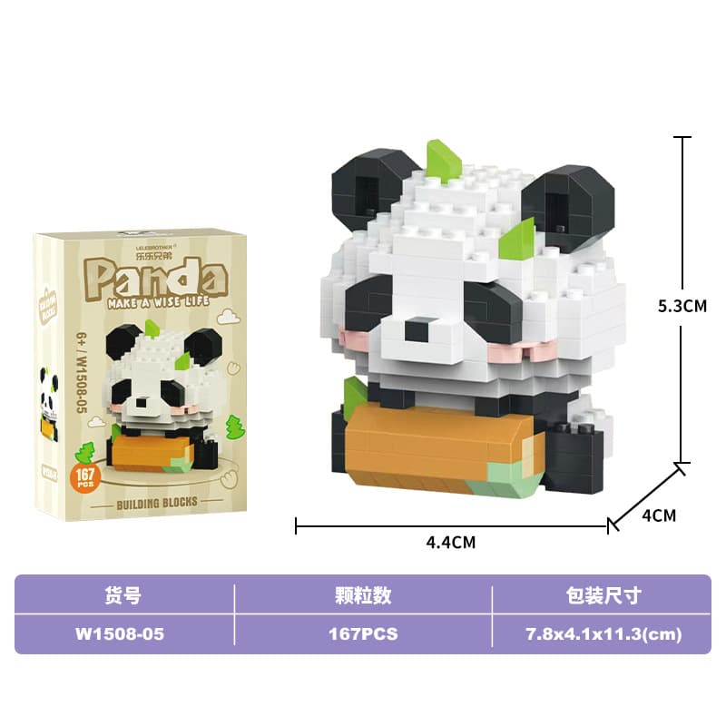 Panda climbing stump (lele brothers 1508-05)