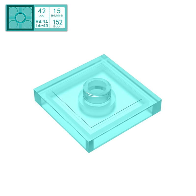 Bright light blue