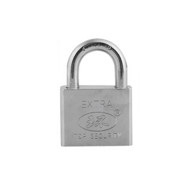 Factory Direct Sales Brand 30mm Square Long and Short Beam Small Padlock Imitation Stainless Steel Blade Lock Single Opening Padlock 5