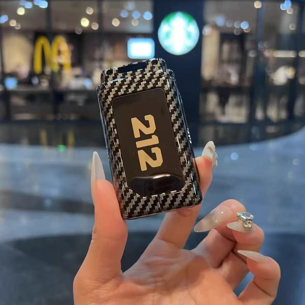 Carbon fiber model (single shell)