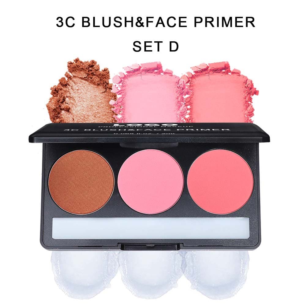 Tri-color blush palette #04