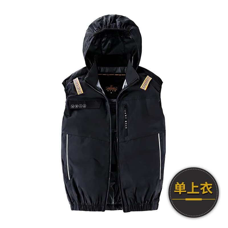 Pm66 black vest top