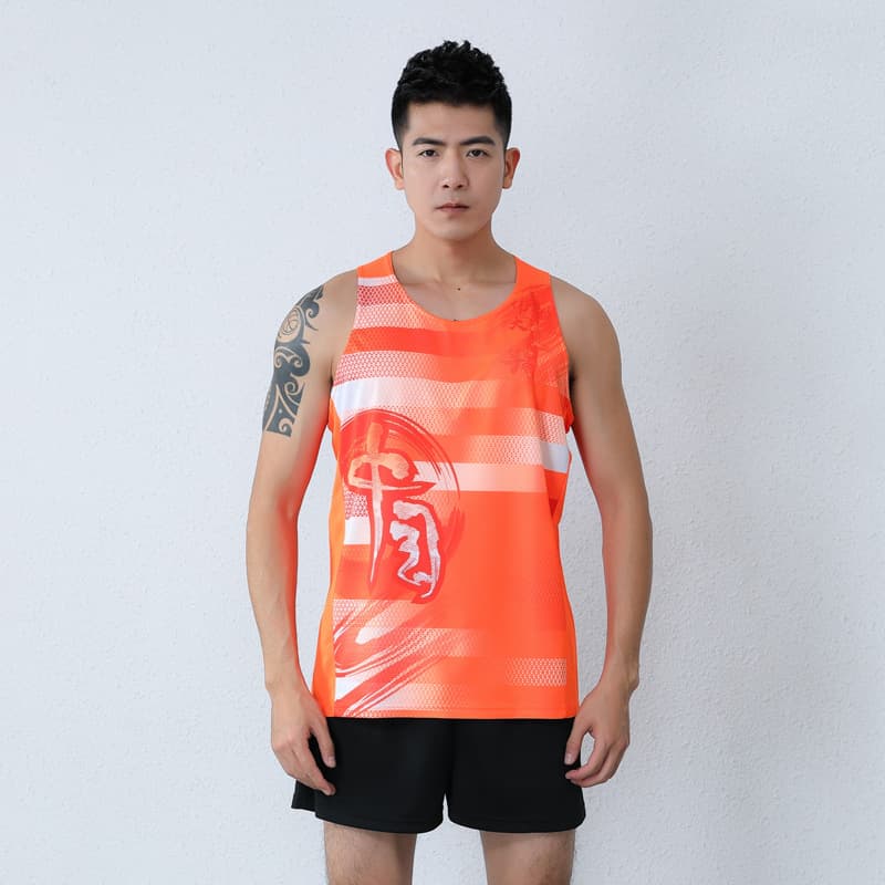 Men's A18108 Orange Suit