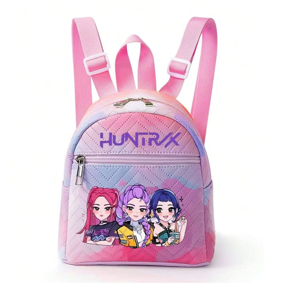Red and purple 5 (pink shoulder strap)