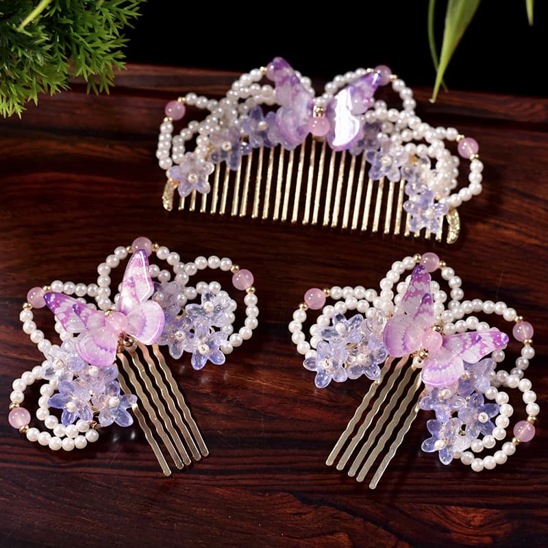 Set twenty-four purple