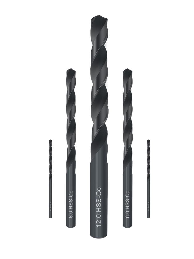 Pinghu Pinggong High-Speed Steel M35 Cobalt-Containing Straight Shank Twist Drill High-Performance Stainless Steel Drill Bit 1.0-13.0 5