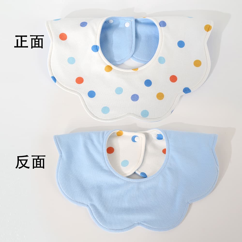 Waterproof petals with colorful polka dots
