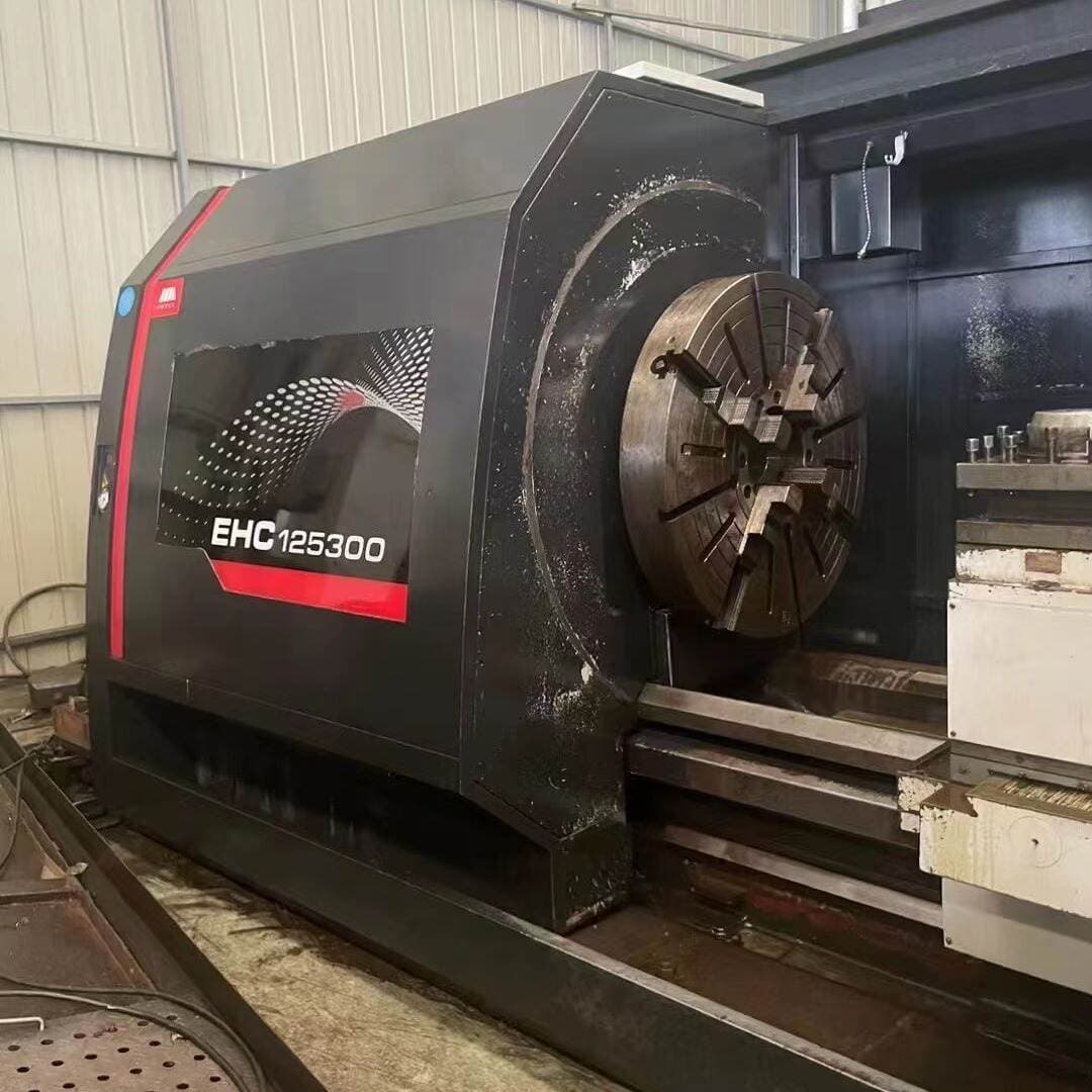İşlənmiş Shenyang Htc 125300 CNC Horizontal Torna, 1250 mm yellənmə diametri 1