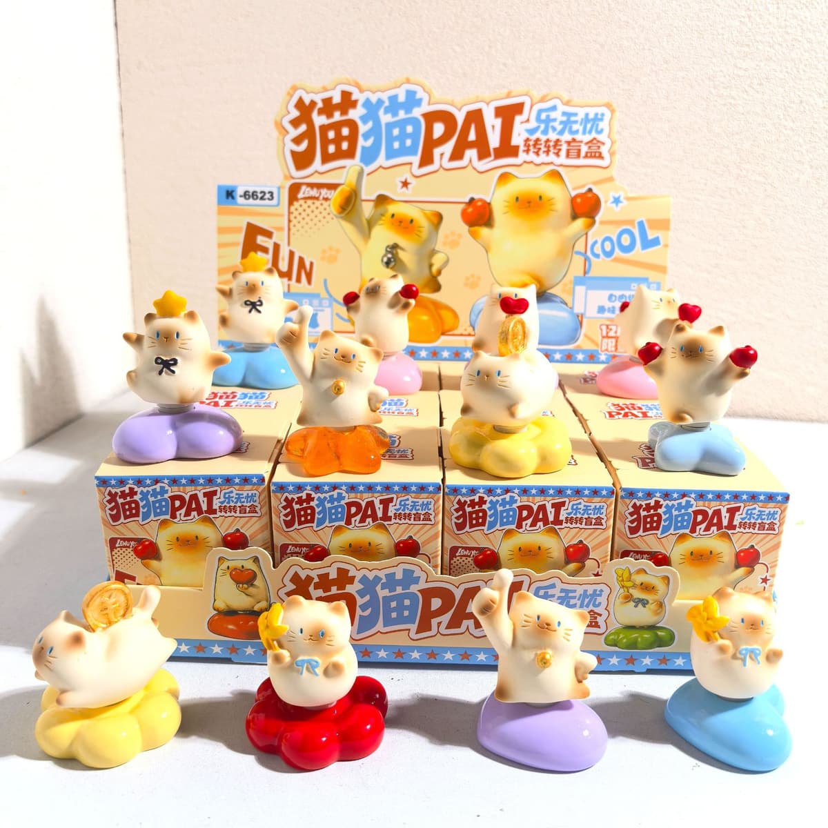 Mao mao pai spin & win blind box [12/box]