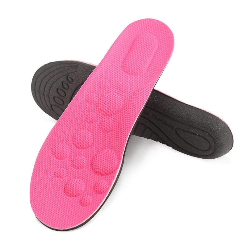Children's Massage Shock Absorbing Insoles Baby Sports Insoles Men's and Women's Insoles Sponge Shock Absorbing Breathable Sweat Absorbing Pocket 3