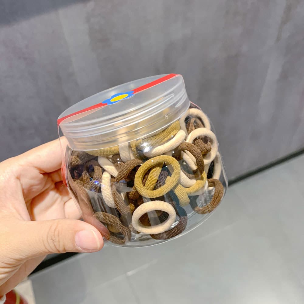 Milk coffee color 100 pieces [plastic can]