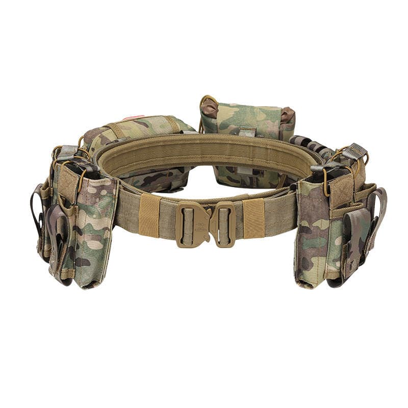 Manufacturer Wholesale Cross-Border New Models of Men's Waist Bags, Tactical Belts, Outdoor Patrol Belts, Accessory Bags, and Accessory Packs 1