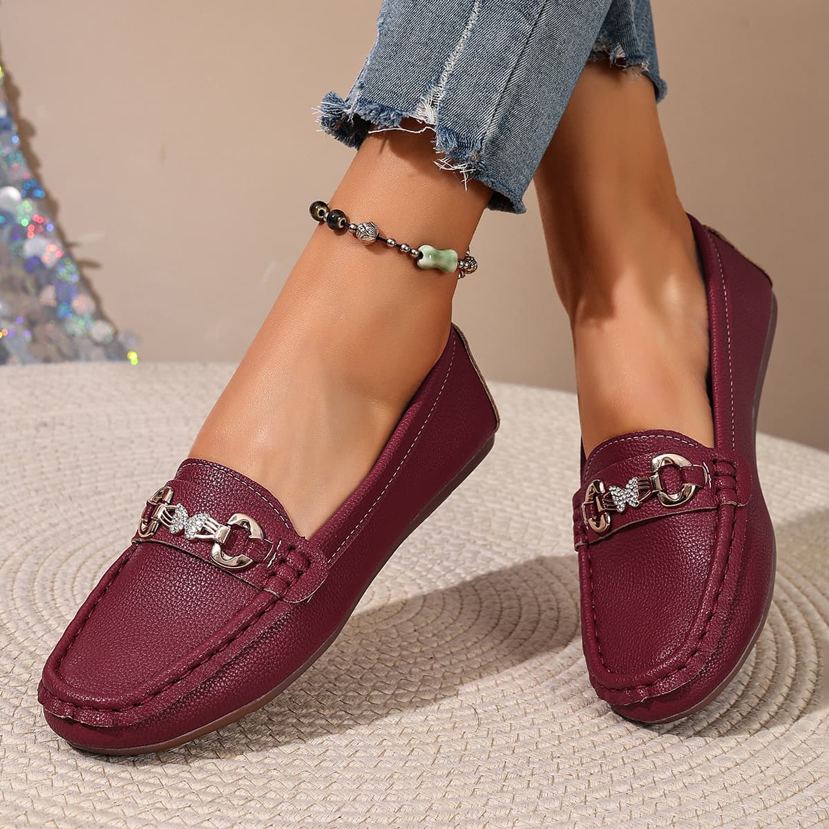 Deep red