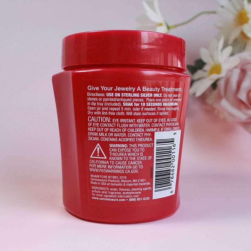 Connoisseurs connoisseur silver washing water silver washing jewelry Christie's silver washing water gold and silver jewelry maintenance 236ml 2