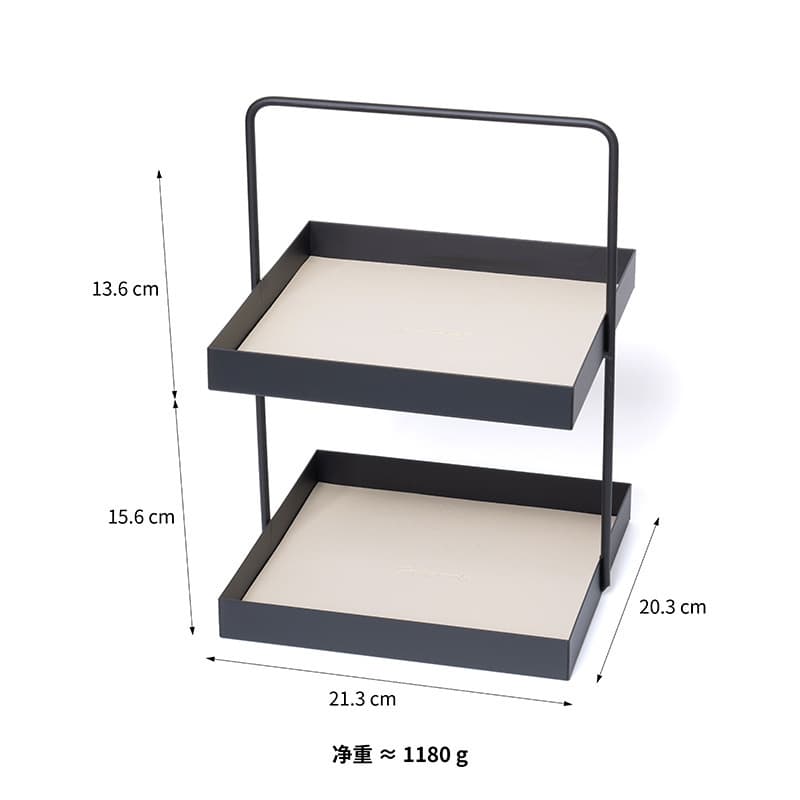 Double layer leather-zhengda-white-embossed logo