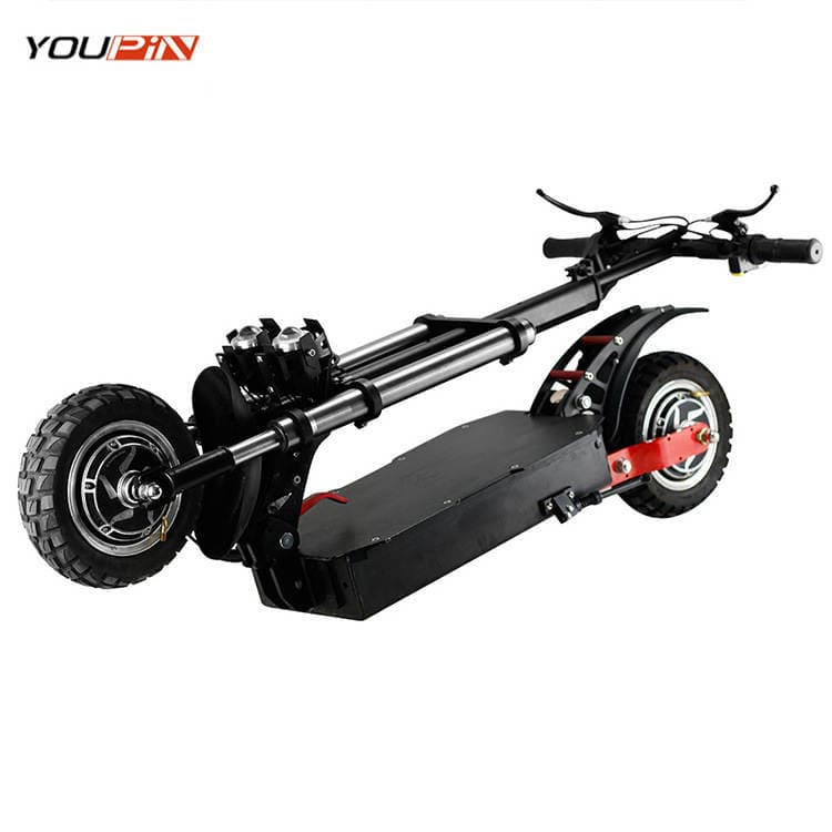 Shenzhen factory direct custom dual-drive high-power lithium battery electric scooter driving electric bicycle wholesale 5