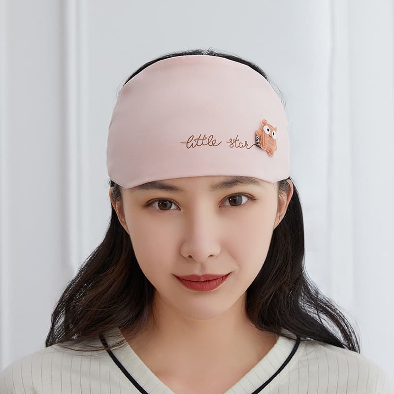 Thick Pink Turban Bear