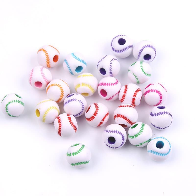 8mm colored softball