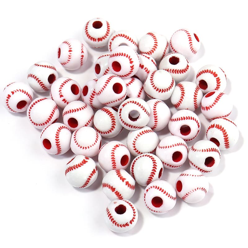 12mm softball beads