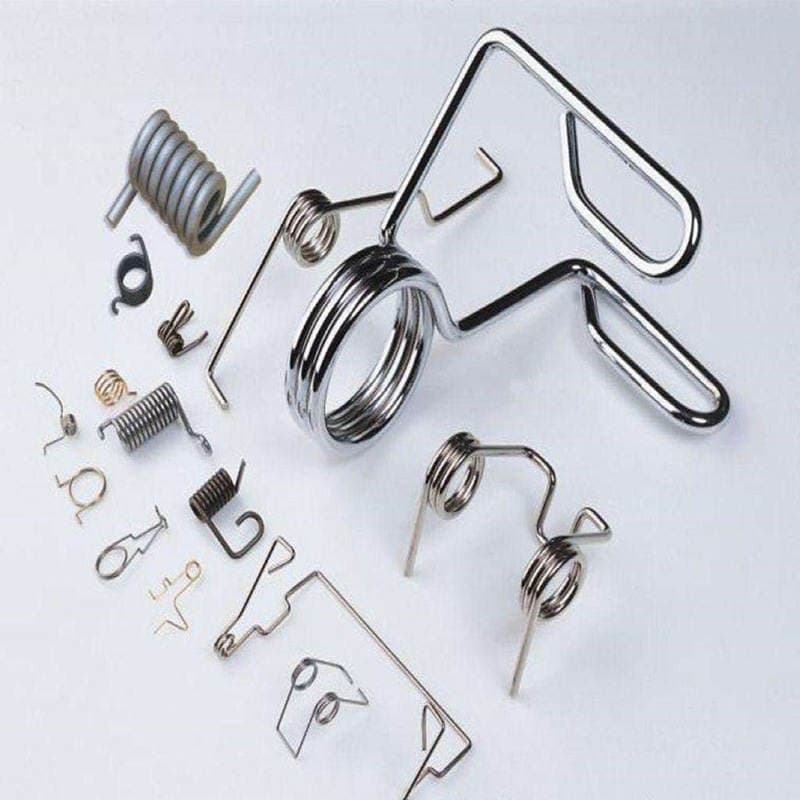 Special-Shaped Spring Stainless Steel Cylindrical Special-Shaped Compression Spring Handicraft Jewelry Five-Pressure Wear-Resistant Elasticity High Resilience 1
