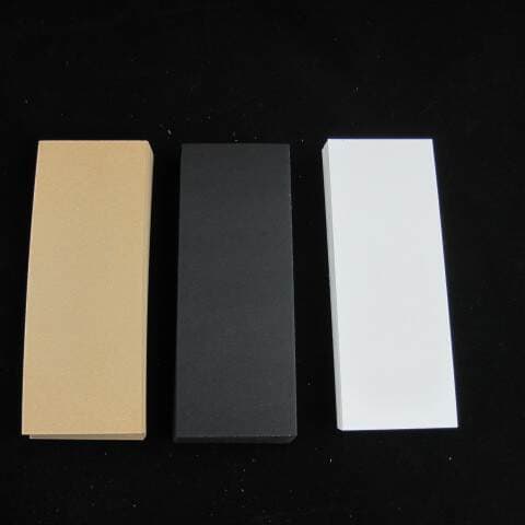 Special Paper transparent core black card cow card Dutch white card small card word card 10 * 5CM 50 pieces/bag 2
