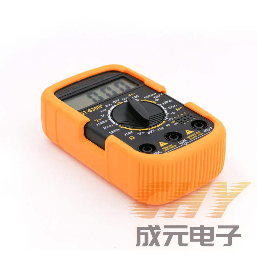 Chengyuan Dt-830B+ 3.5 Rəqəmli Rəqəmsal Multimetr (Gərginlik, Müqavimət, Cərəyan) 3
