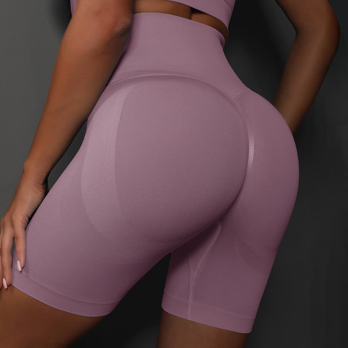 6600 Shorts-Light Purple
