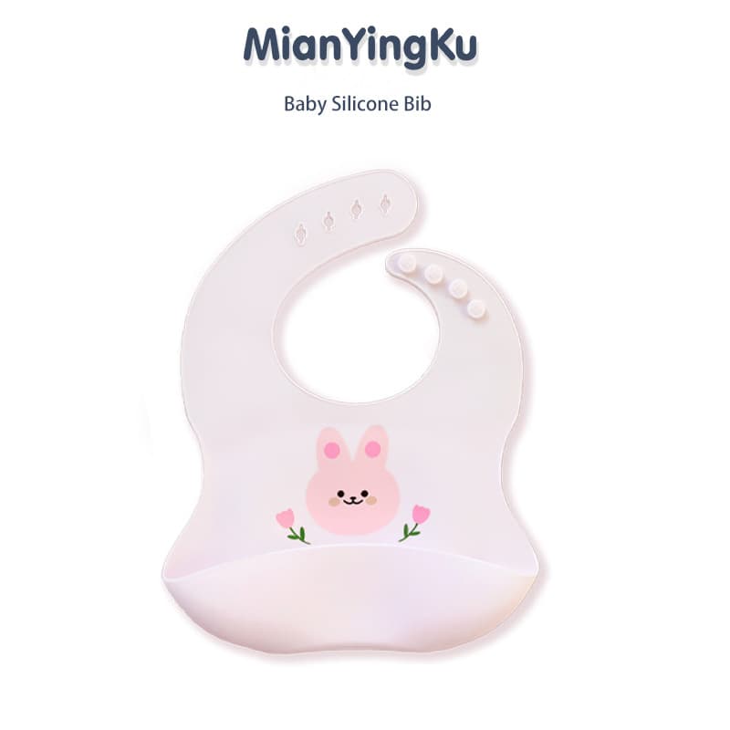 Silicone bib original rabbit