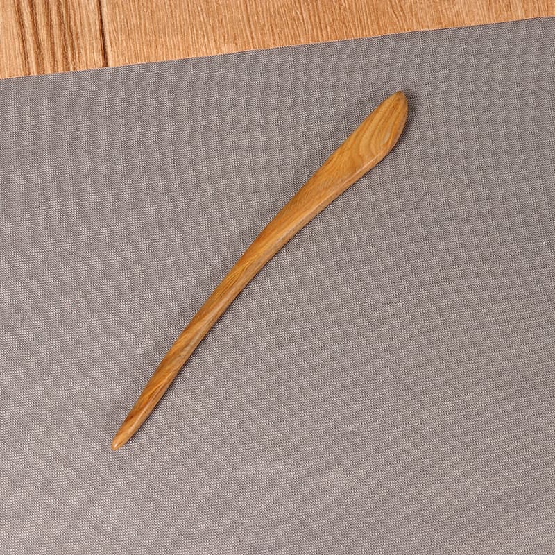 Green sandalwood hairpin---qingya (18cm)
