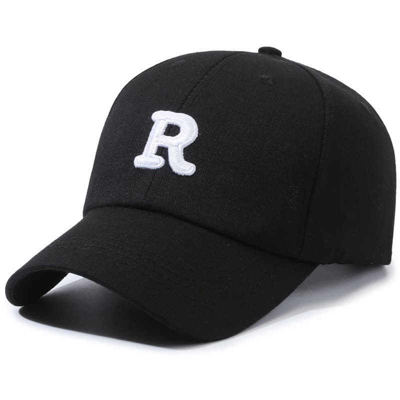 R mark black