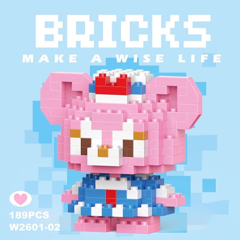 -02 mini rose bear