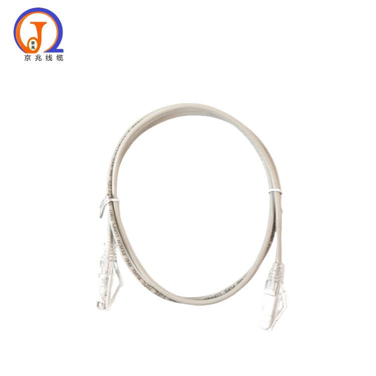 Cat6A ultra-nazik şəbəkə kabeli, oksigensiz mis, Super Kateqoriya 6 patch-kabel, məlumat mərkəzi kabelləri üçün, yüksək sürətli. 2
