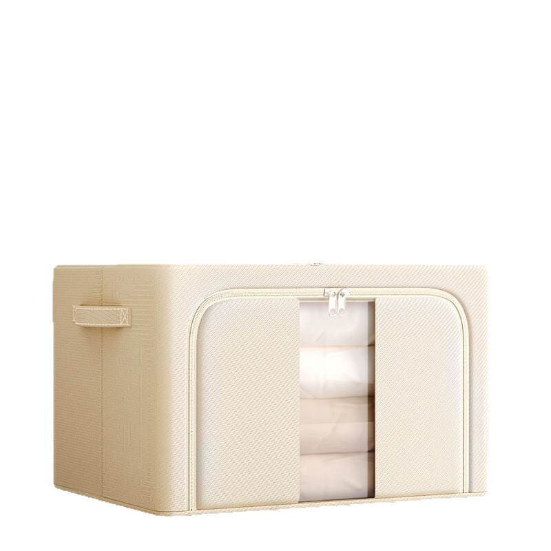 Clothes Storage Box Household Large-Capacity Quilt Clothing Box Artifact Wardrobe Organizer Fabric Storage Basket 5