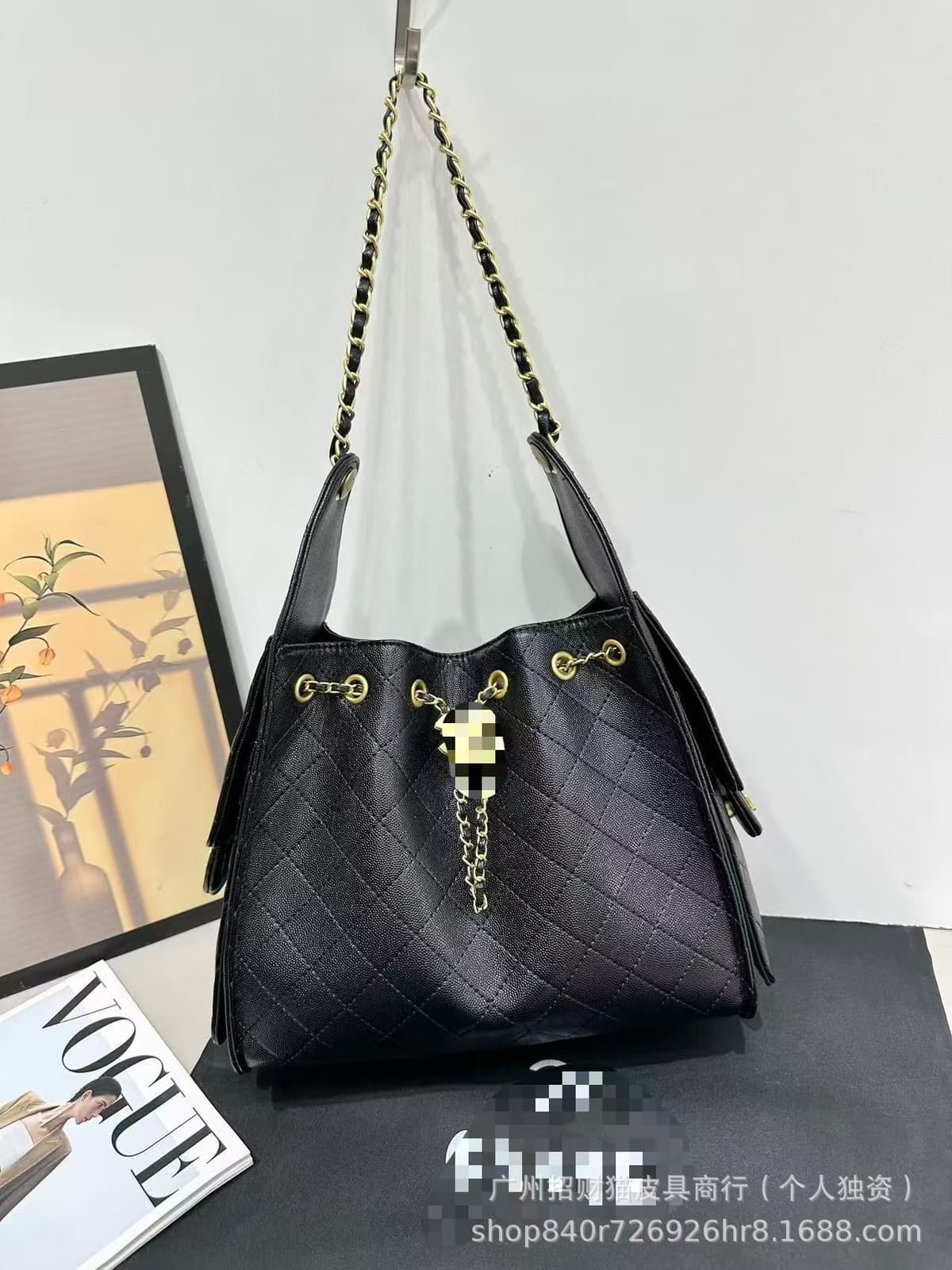 3707-1 caviar black 28cm